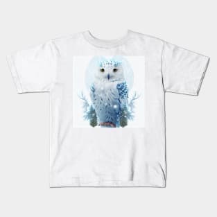 Snowy Owl Kids T-Shirt